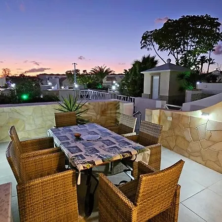 Atlantic Villa Erica - The Palms - 4 Pools & Garden - Golf Del Sur