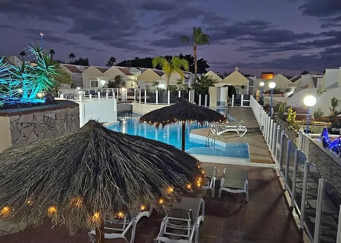 Atlantic Villa Erica - The Palms - 4 Pools & Garden - Golf Del Sur * San Miguel de Abona