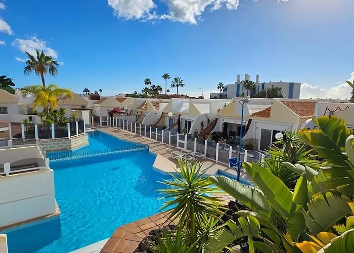 Atlantic Villa Erica - The Palms - 4 Pools & Garden - Golf Del Sur Апартаменты